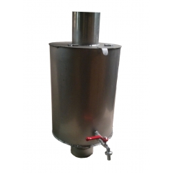 Korstnatoru veeboiler (roostevaba) maht 25 liitrit
