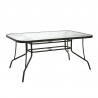 Laud DUBLIN 150x90xH70cm tumepruun
