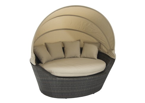 Diivan MINI MUSE varikatusega, tumepruun