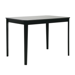 Söögilaud TAKE AWAY, 110x75xH76cm, must