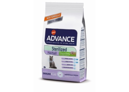 Advance kassitoit Sterilized Hairball 10kg