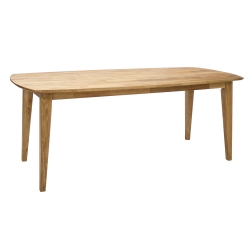 Söögilaud RETRO 190x90xH75cm, pikendatav, tamm