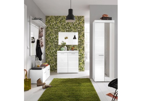 Kapp Amanda valge, 62x38xH195 cm