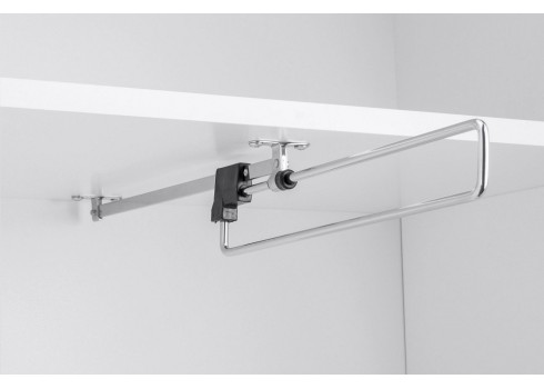 Kapp Amanda valge, 62x38xH195 cm