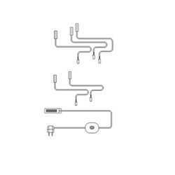 LED-valgustus riiuli alla, 3 tk