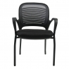 Klienditool TORINO 59x59xH84cm, must-hall