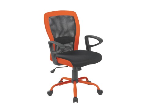 Töötool LENO 60x57xH91-98,5cm, hall-oranž
