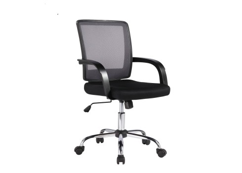 Töötool VISANO 57x56,5xH88-95,5cm, must