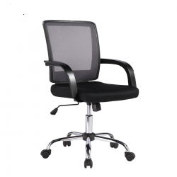 Töötool VISANO 57x56,5xH88-95,5cm, must