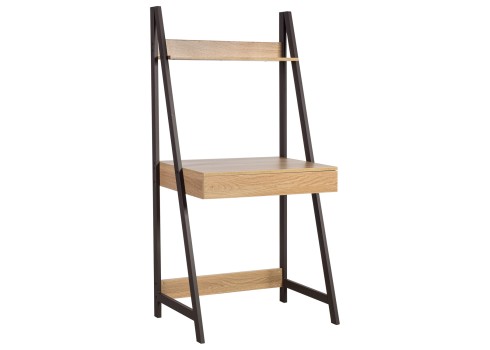 Kirjutuslaud STEP riiuliga 74x48xH146cm