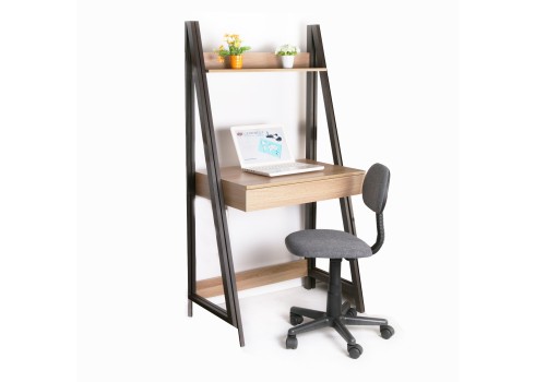 Kirjutuslaud STEP riiuliga 74x48xH146cm