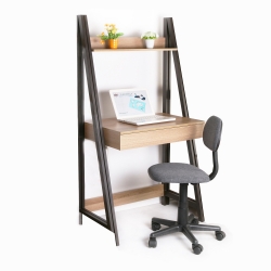 Kirjutuslaud STEP riiuliga 74x48xH146cm