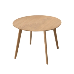Söögilaud JAXTON D106xH75cm, tamm