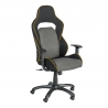 Töötool COMFORT 69x68xH120-130cm, must/hall