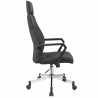 Töötool DOMINIC 58x59xH113,5-121cm, must