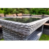 Aiamööbli komplekt Bello Giardino MAESTOSO hall, diivan + laud + jalatoolid
