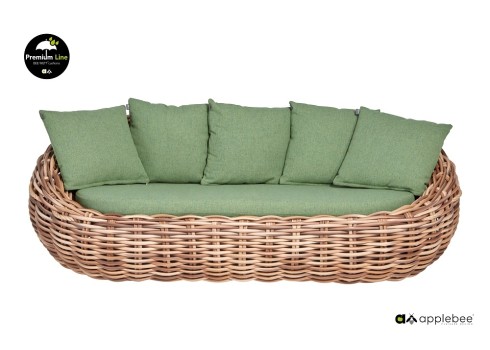 Aiadiivan Apple Bee COCOON kubu / roheline, 236x130xH76 cm