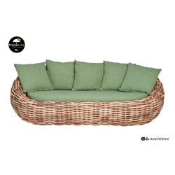 Aiadiivan Apple Bee COCOON kubu / roheline, 236x130xH76 cm