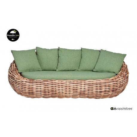 Aiadiivan Apple Bee COCOON kubu / roheline, 236x130xH76 cm