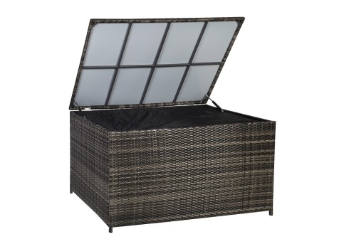 Padjakast WICKER 140x80x65cm, tumepruun