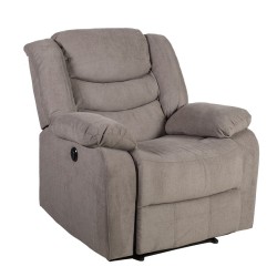 Tugitool CYRUS elektriliselt reguleeritava selja- ja jalatoega 99x95xH102cm, hall