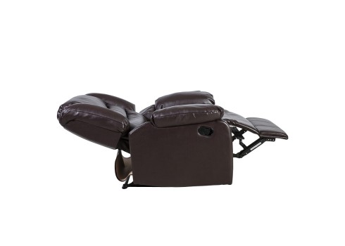 Tugitool DIXON reguleeritava selja- ja jalatoega 99x95xH102cm, pruun