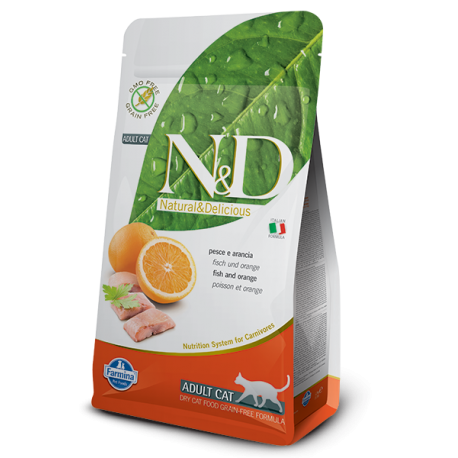 Farmina Fish & Orange Adult kassitoit 5kg