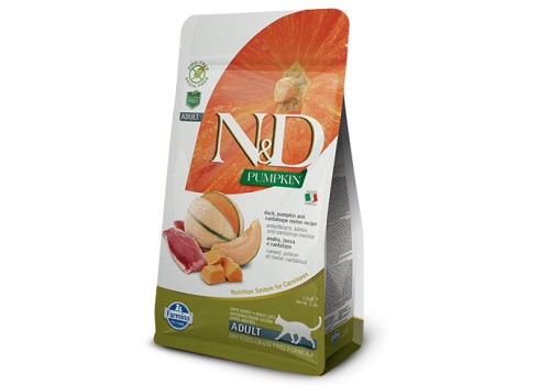 Farmina Pumpkin Duck & Cantaloupe Melon Feline Adult kassitoit 1,5kg