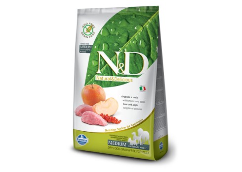 Farmina Boar & Apple Adult Medium koeratoit 12kg