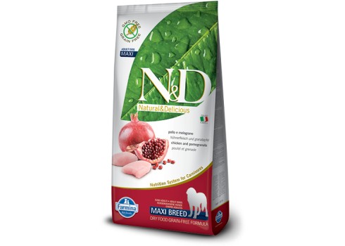 Farmina Chicken & Pomegranate Adult Maxi koeratoit 12kg