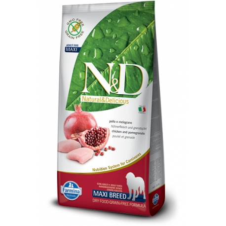 Farmina Chicken & Pomegranate Adult Maxi koeratoit 12kg
