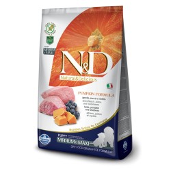 Farmina Pumpkin Lamb&Blueberry Medium&Maxi Puppy koeratoit 5kg