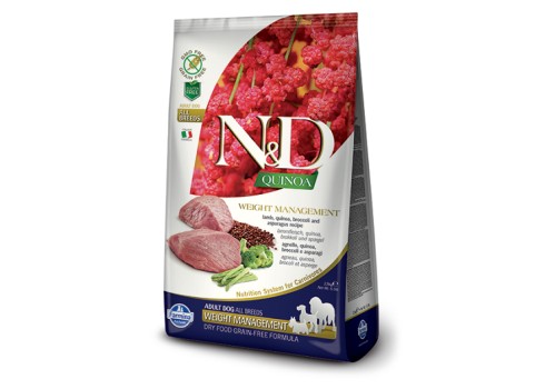Farmina QUINOA WEIGHT MANAGEMENT Adult koeratoit 7kg