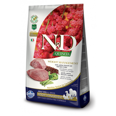 Farmina QUINOA WEIGHT MANAGEMENT Adult koeratoit 7kg