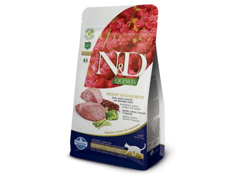 Farmina QUINOA Weight Management Feline Adult kassitoit 1,5kg