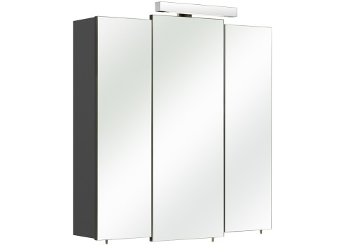 Peegelkapp MAINZ antratsiit, 68x20xH73 cm, LED