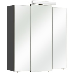 Peegelkapp MAINZ antratsiit, 68x20xH73 cm, LED