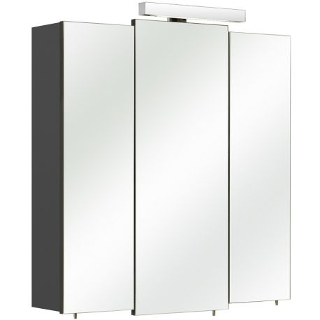 Peegelkapp MAINZ antratsiit, 68x20xH73 cm, LED