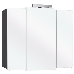 Peegelkapp MAINZ antratsiit, 83x20xH73 cm, LED