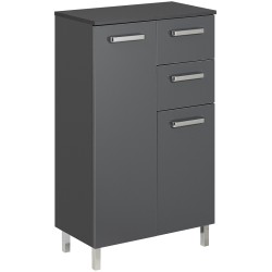 Vannitoakapp MAINZ antratsiit, 60x33xH100,5 cm