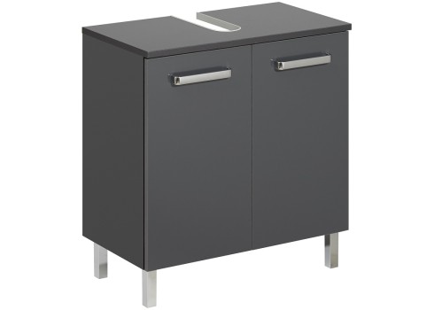 Vannitoamööbli komplekt MAINZ, antratsiit, LED