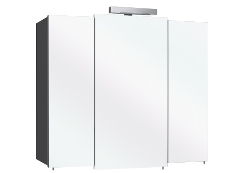 Vannitoamööbli komplekt MAINZ, antratsiit, LED