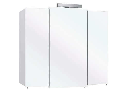 Peegelkapp WIESBADEN valge läikega 83x20xH73 cm, LED