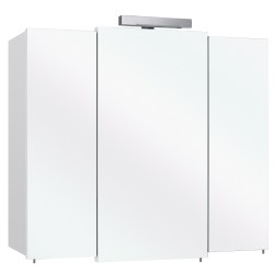 Peegelkapp WIESBADEN valge läikega 83x20xH73 cm, LED