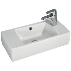 Valamu OFFENBACH valge, 50x25xH12 cm