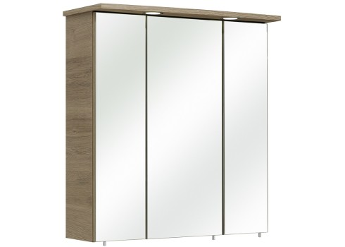 Peegelkapp OFFENBACH tamm Sanremo 65x20xH73 cm, LED