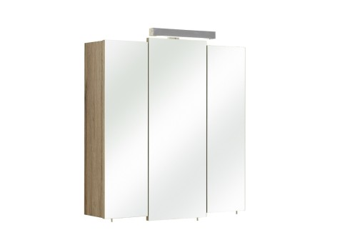 Peegelkapp OFFENBACH tamm Sanremo 68x20xH73 cm, LED