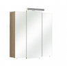Peegelkapp OFFENBACH tamm Sanremo 68x20xH73 cm, LED