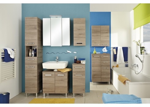 Vannitoakapp OFFENBACH tamm Sanremo, 30x33xH195,5 cm