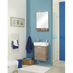 Vannitoamööbli komplekt OFFENBACH tamm Sanremo, LED